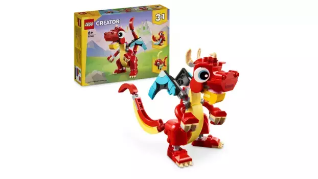 Lego Creator 3in1 Красный дракон