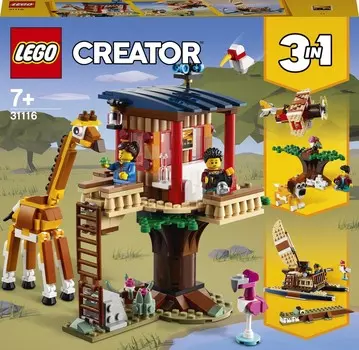 LEGO Creator, блоки «Домик на дереве в Сафари», 31116