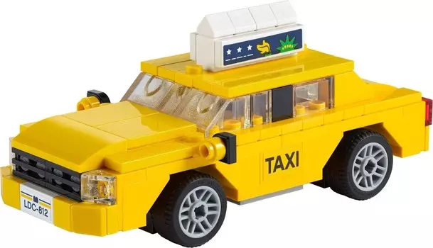 LEGO Creator, блоки, Желтое такси, 40468