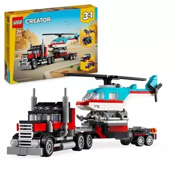 LEGO Creator, кубики, Бортовой грузовик и вертолет, 31146