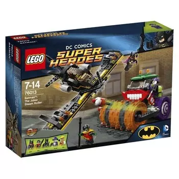 LEGO DC Comics, Super Heroes, Batman, блоки Steam Roller Joker, 76013