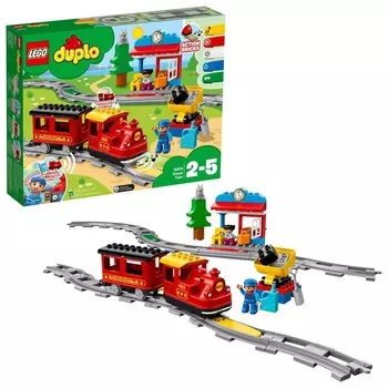 LEGO DUPLO, блоки Паровоз, 10874