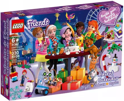 LEGO Friends, блоки, Адвент-календарь, 41382