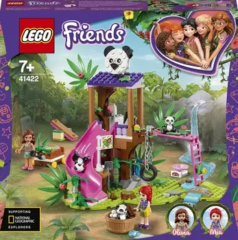 LEGO Friends, Блоки «Домик на дереве с пандами», 41422