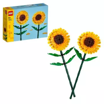 LEGO Iconic, блоки, Подсолнухи, 40524