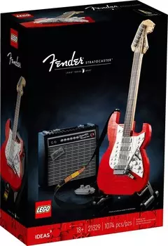 LEGO Ideas, блоки, Fender Stratocaster, 21329