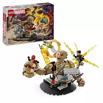 LEGO Marvel, блоки, Человек-Паук против. Песочный человек: Последняя битва, 76280