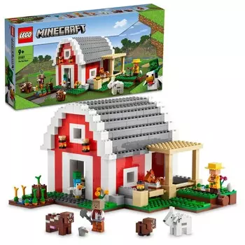 LEGO Minecraft, блоки, Red Barn, 21187