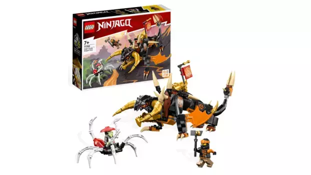 Lego NINJAGO Cole's Earth Dragon EVO Игрушка-дракон с фигурками