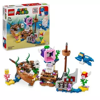 LEGO Super Mario, Bricks, Adventures Dorri's the Wreck — набор расширения, 71432