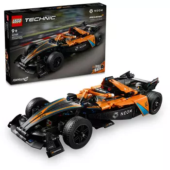 LEGO Technic, блоки, гоночный автомобиль NEOM McLaren Formula E, 42169