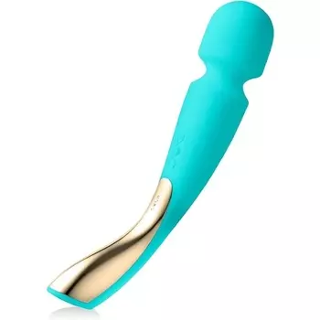 LELO SMART WAND 2 Массажер для глубоких тканей тела размера L с 10 режимами вибрации цвета морской волны