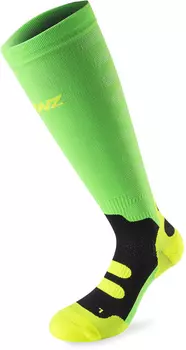 Носки Lenz Compression 1.0, зеленые