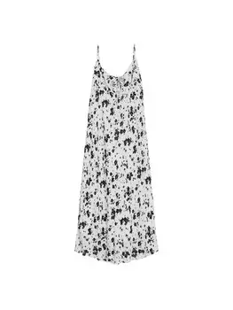 Летнее платье Bershka, белый