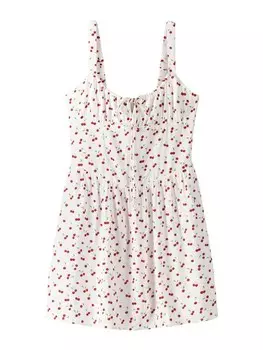 Летнее платье Bershka, белый