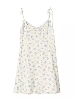 Летнее платье Bershka, белый