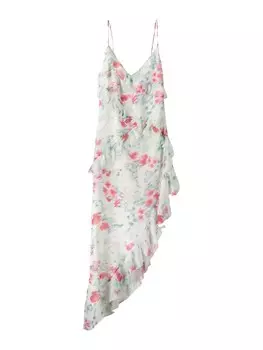 Летнее платье Bershka, белый