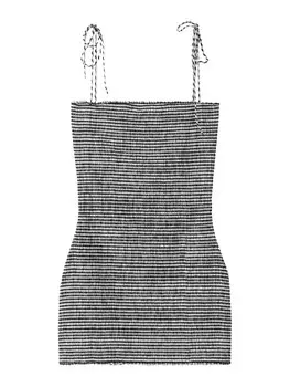 Летнее платье Bershka, черный