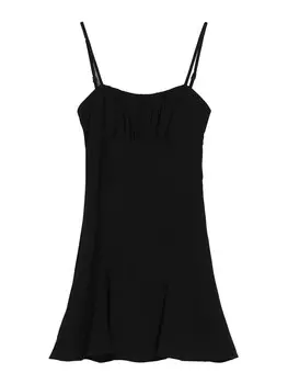 Летнее платье Bershka, черный