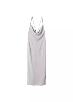 Летнее платье Mango LONGUI, цвет Pastel Purple