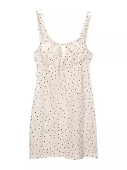 Летнее платье Pull&Bear, белый
