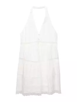 Летнее платье Pull&Bear, белый