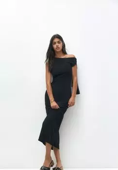 Летнее платье PULL&BEAR, черный