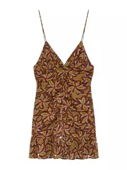 Летнее платье Pull&Bear, парча