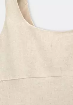 Летнее платье PULL&BEAR, песочный