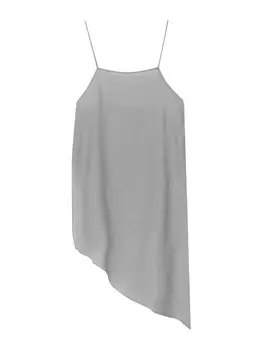 Летнее платье Pull&Bear, серый