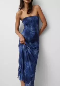 Летнее платье PULL&BEAR, синий