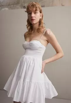 Летнее платье STAUD, белый