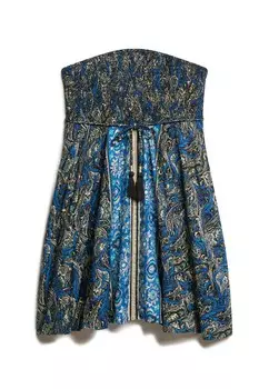 Летнее платье Superdry St Tropez, цвет marine blue/Aqua/Gentian