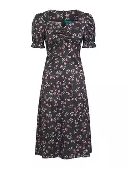 Летнее платье TOOche Summer Dress Genny, серый
