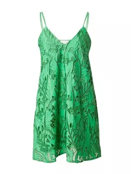 Летнее платье TOPSHOP, трава зеленая
