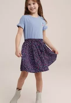 Летнее платье WE Fashion, синее