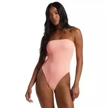 Летний высокий женский купальник Tully Billabong, цвет Rosa