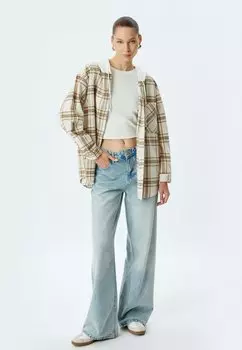 Летняя куртка CHECK PLAID Koton, белый