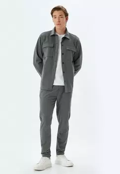 Летняя куртка LONG SLEEVE Koton, антрацит