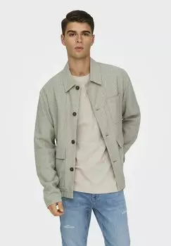 Летняя куртка ONSKANE Only & Sons, бежевый