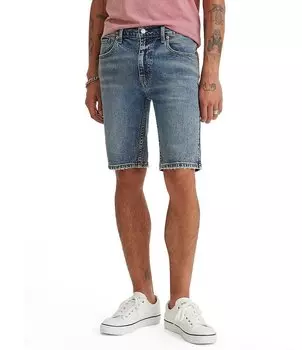 Levi's 412 Slim Fit 9Джинсовые шорты с внутренним швом, синий