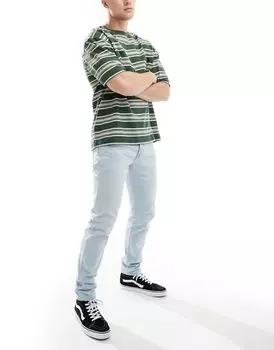 Levi's - 512 - узкие зауженные джинсы выбеленного синего цвета