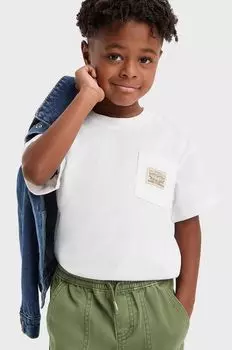 Levi's Детская футболка, белый