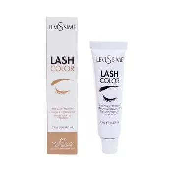 LeviSsime, Краска для бровей и ресниц Lash Color № 7.7 Светло-коричневый, 15 мл