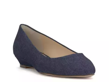 Leytun Балетки Jessica Simpson, Blue/Silver