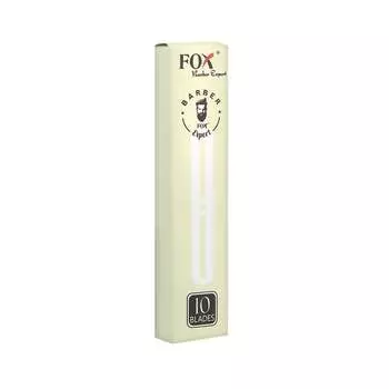 Лезвия для парикмахерской бритвы, 10 шт. Fox, Barber Expert