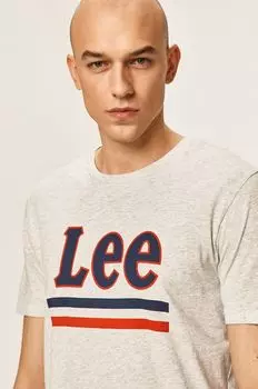 Ли - футболка Lee, серый