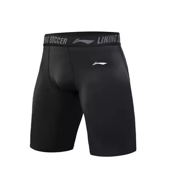Li Ning ПОДКЛАДКА Мужские спортивные шорты, Черный