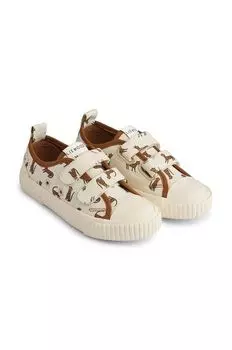 Liewood Детские кроссовки Kim Sneakers, бежевый