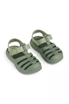 Liewood Детские сандалии Beau Sandals, зеленый